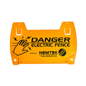Nemtek Electric Fence Wire Warning Signs EA-WRS2 N