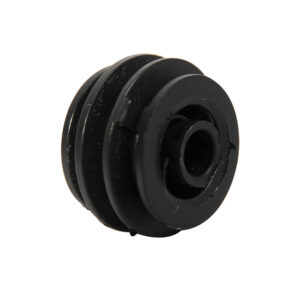 Nemtek Round Bar Insulator EI-BRBB 10mm Black Round Bar