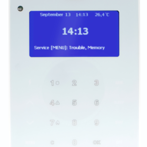 Trikdis SK-LCD Touch Intrusion Alarm Keypad Interface