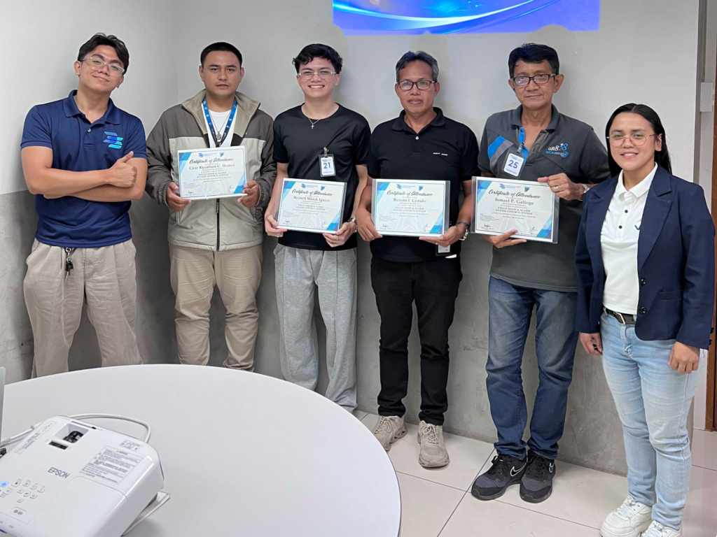 MGEN Awarded Certificates for Door Access Training under Falco 3S Security SOlutions