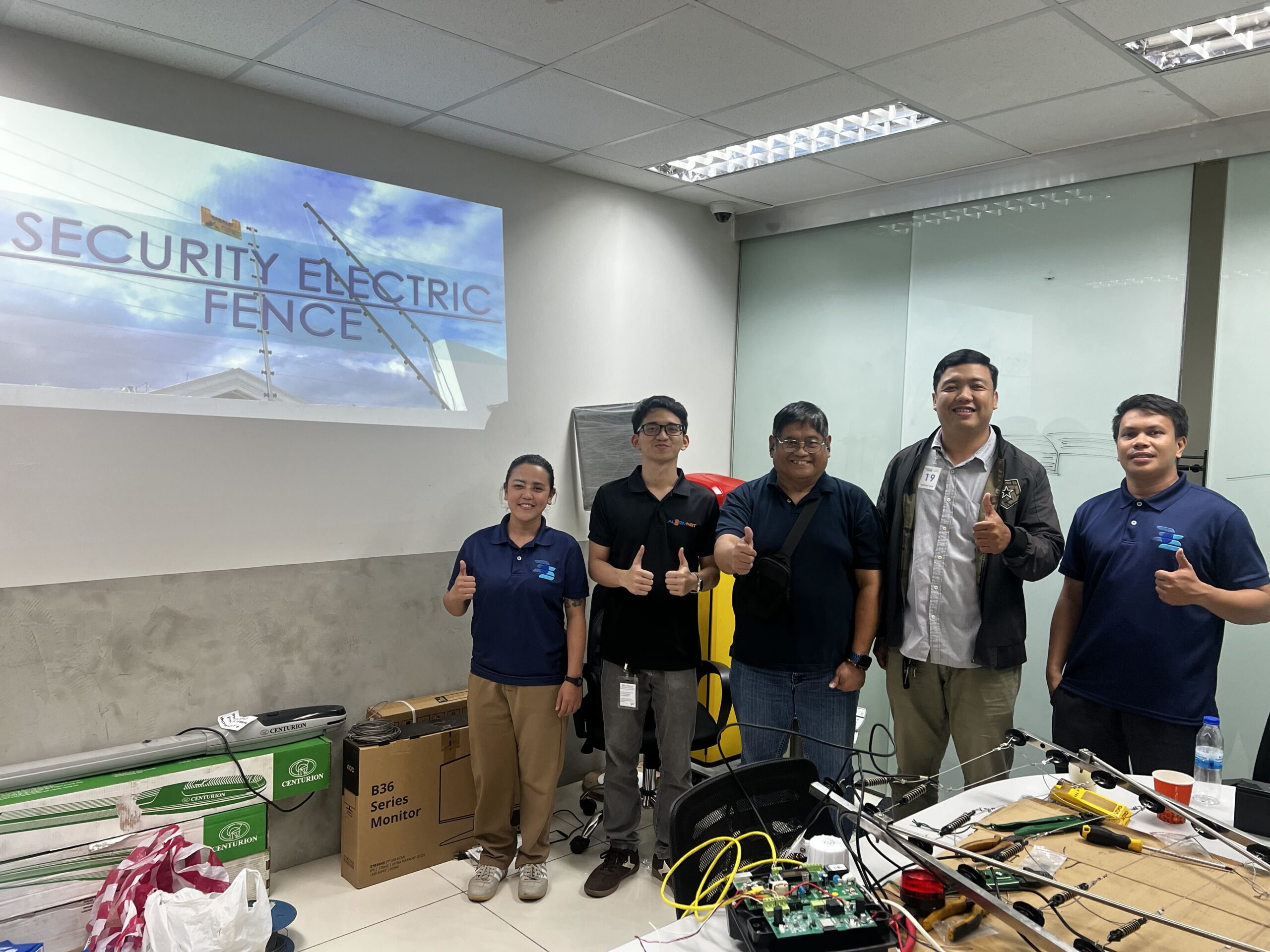Free Electric Fence Hands-on Installation Training to Pinoy Installers in the philippines